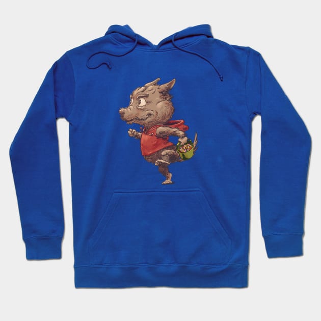 Werewolf kid trick or treat Hoodie by Carlos CD